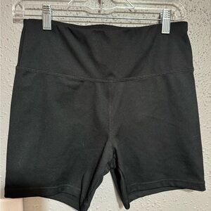 black biker shorts